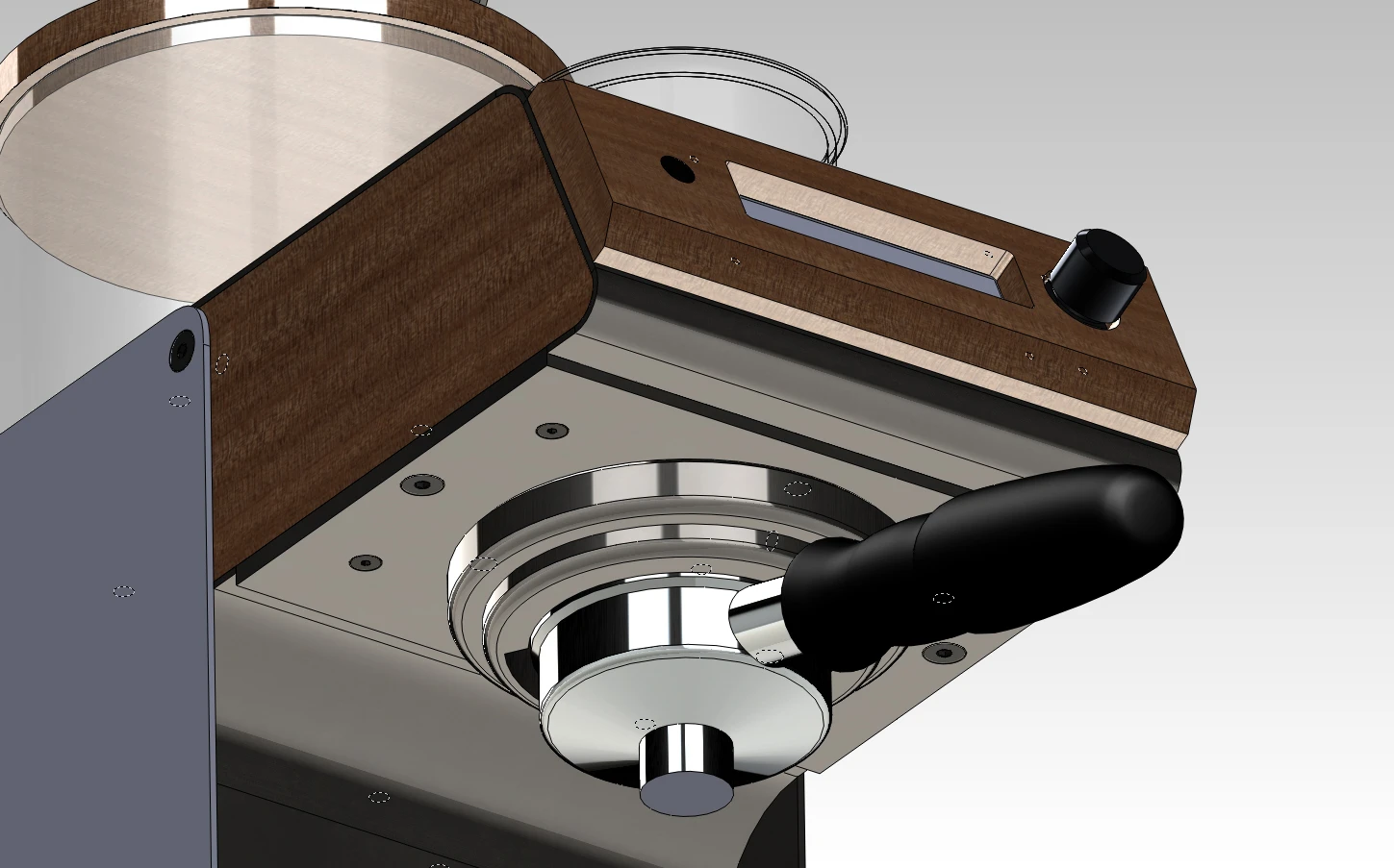 The Blossom One Limited accepts any standard E61 Portafilter basket