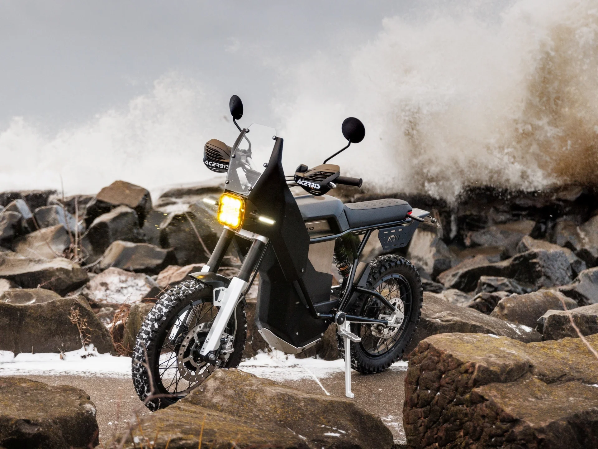 American electric adventure bike comes with proper off-road credentials