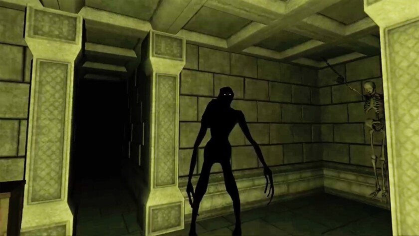 Dreadhalls has you moving through ... you guessed it... dread halls
