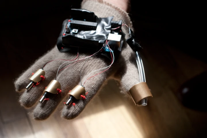 A working prototype of the virtual trumpet