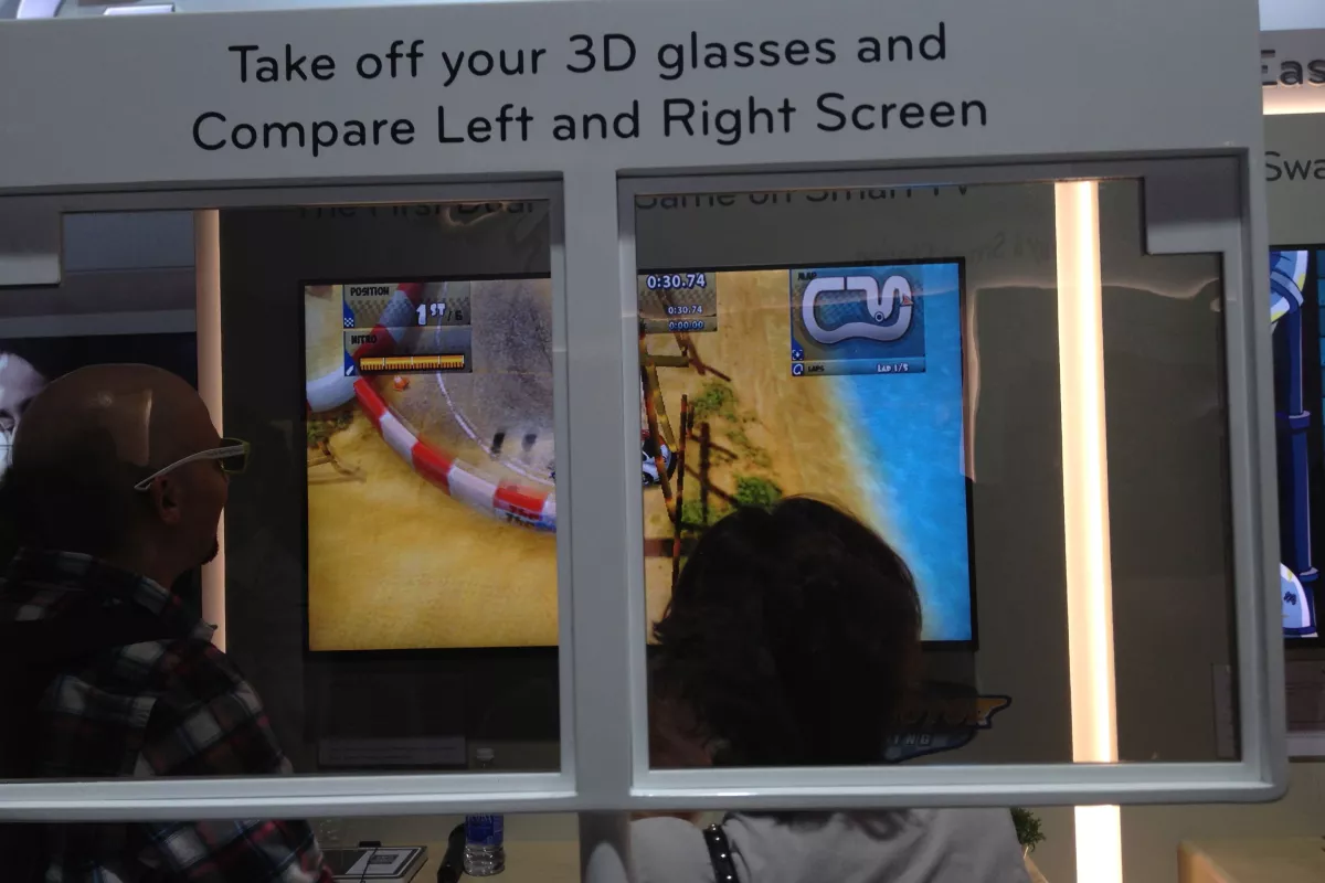 The split of LG's first Dual Play game