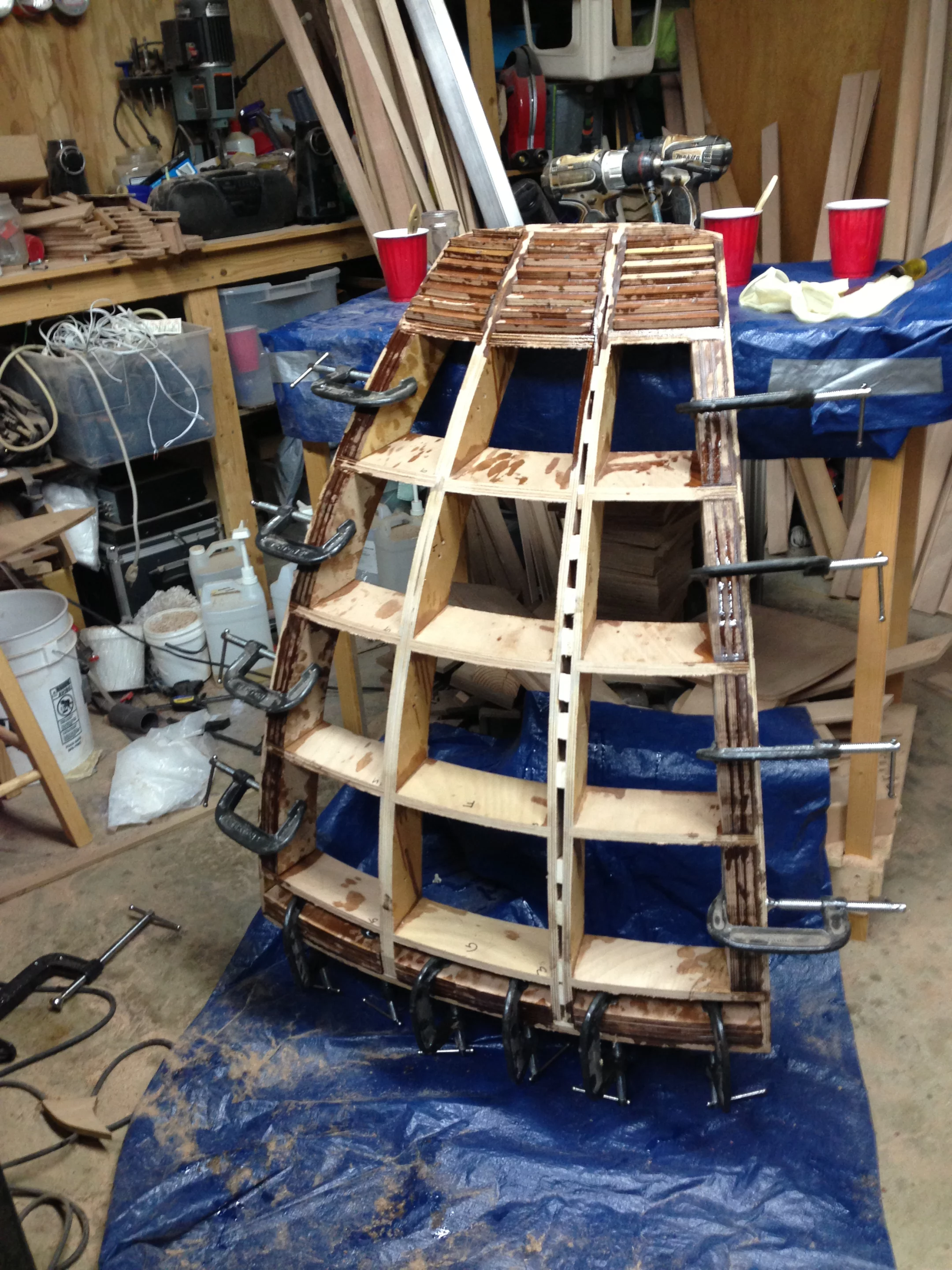 A section of the boat (Photo: Chris Robinson)