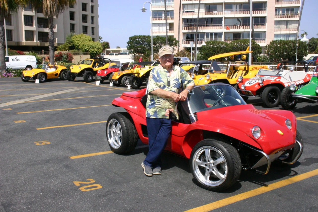 Bruce Meyers with the new Manx V