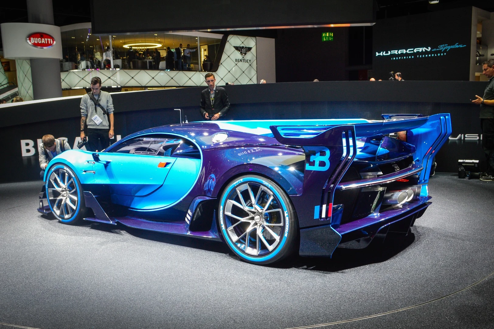 How much influence will the Vision GT have on Bugatti's all-new hypercar, expected next year?