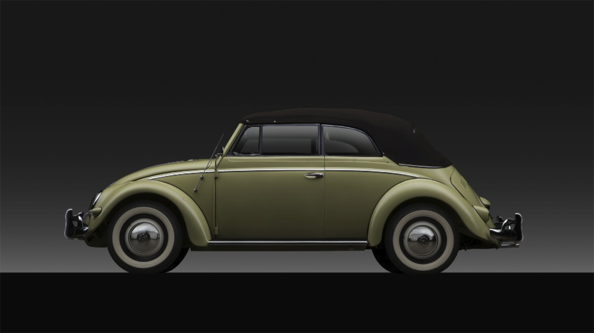 This 1957 Volkswagen Beetle Cabriolet by Karmann sold for $49,500 at Finest Automobile Auctions' Hershey sale in June, 2016