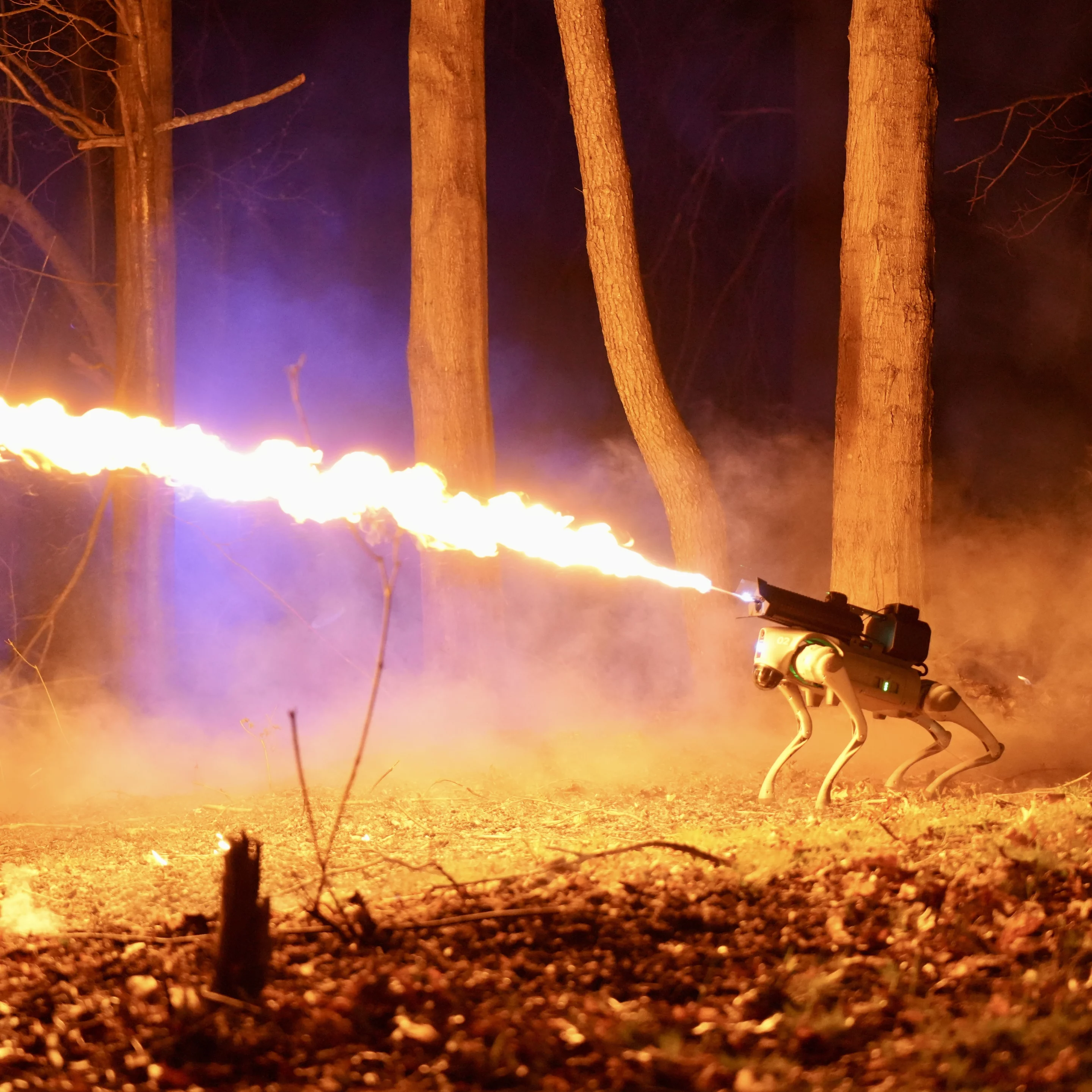 Thermonator can throw a 30-ft flame with laser-sighted precision