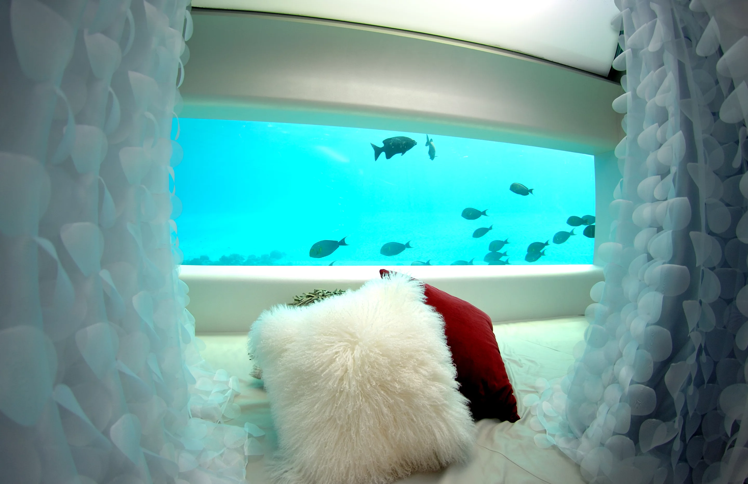 The submarine spa is part of a larger spa facility