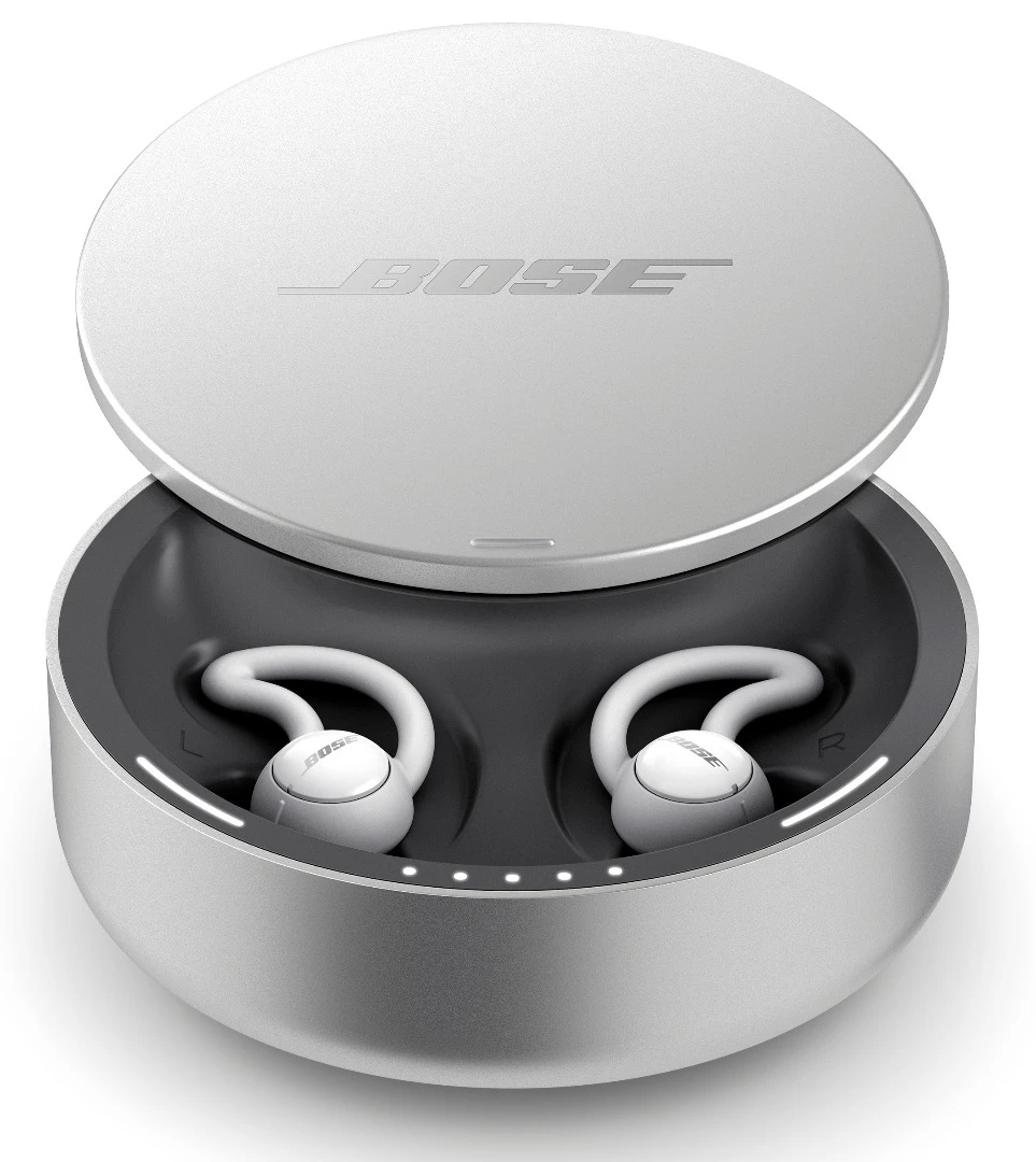 The Bose Sleepbuds have a battery life of 16 hours, and can be topped up with the wireless charging case