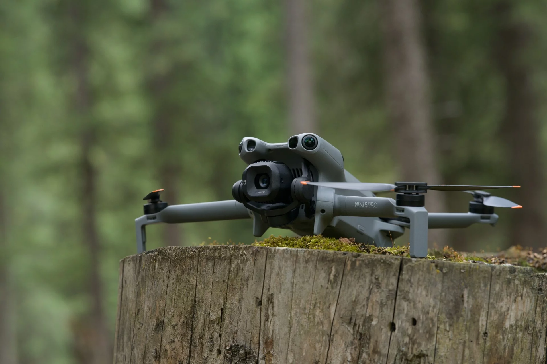 The Mini 5 Pro ready for takeoff