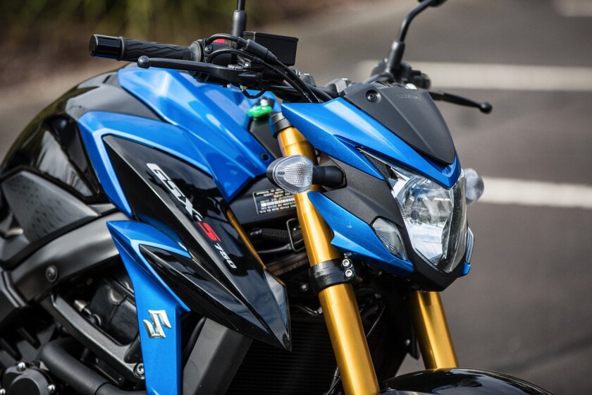 2017 Suzuki GSX-S750: a significant looks upgrade from the GSR750