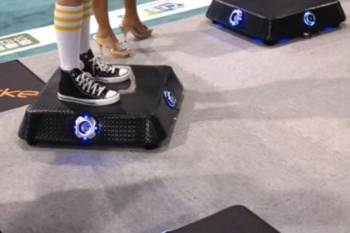 The XRocker Vibe platform for Guitar Hero and Rock Band