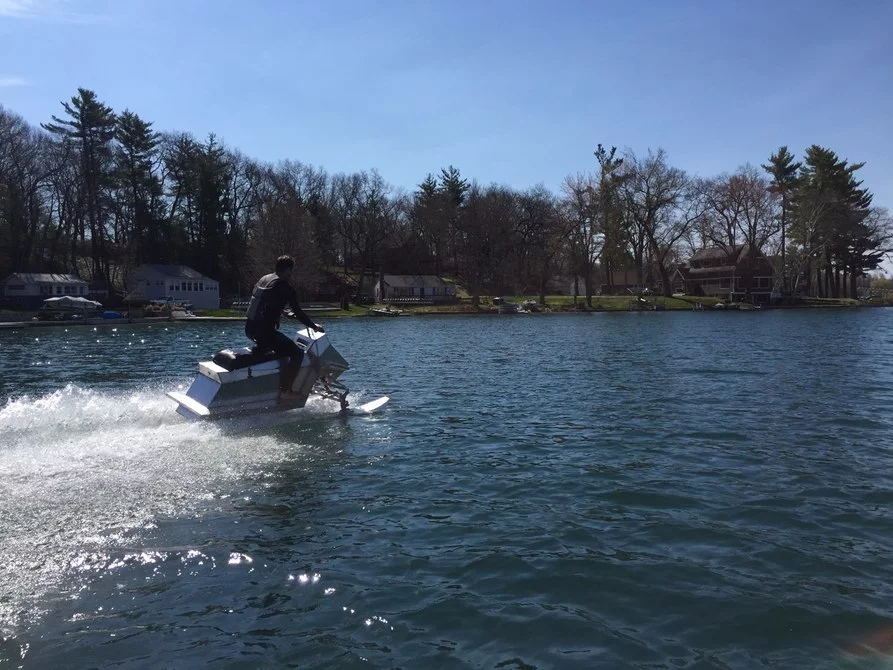 The Jet Blade was inspired by the Wetbike