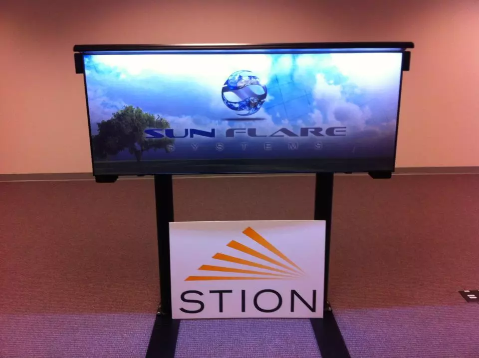 Sun Flare Systems has also designed a Solar Mini Billboard for corporations to advertise their green credentials