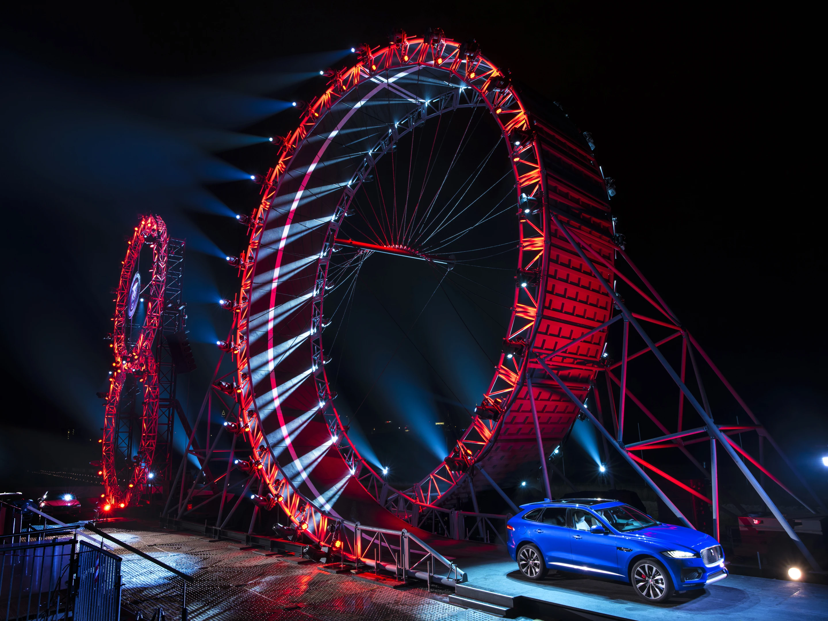 The loop celebrated Jaguar's 80th anniversary
