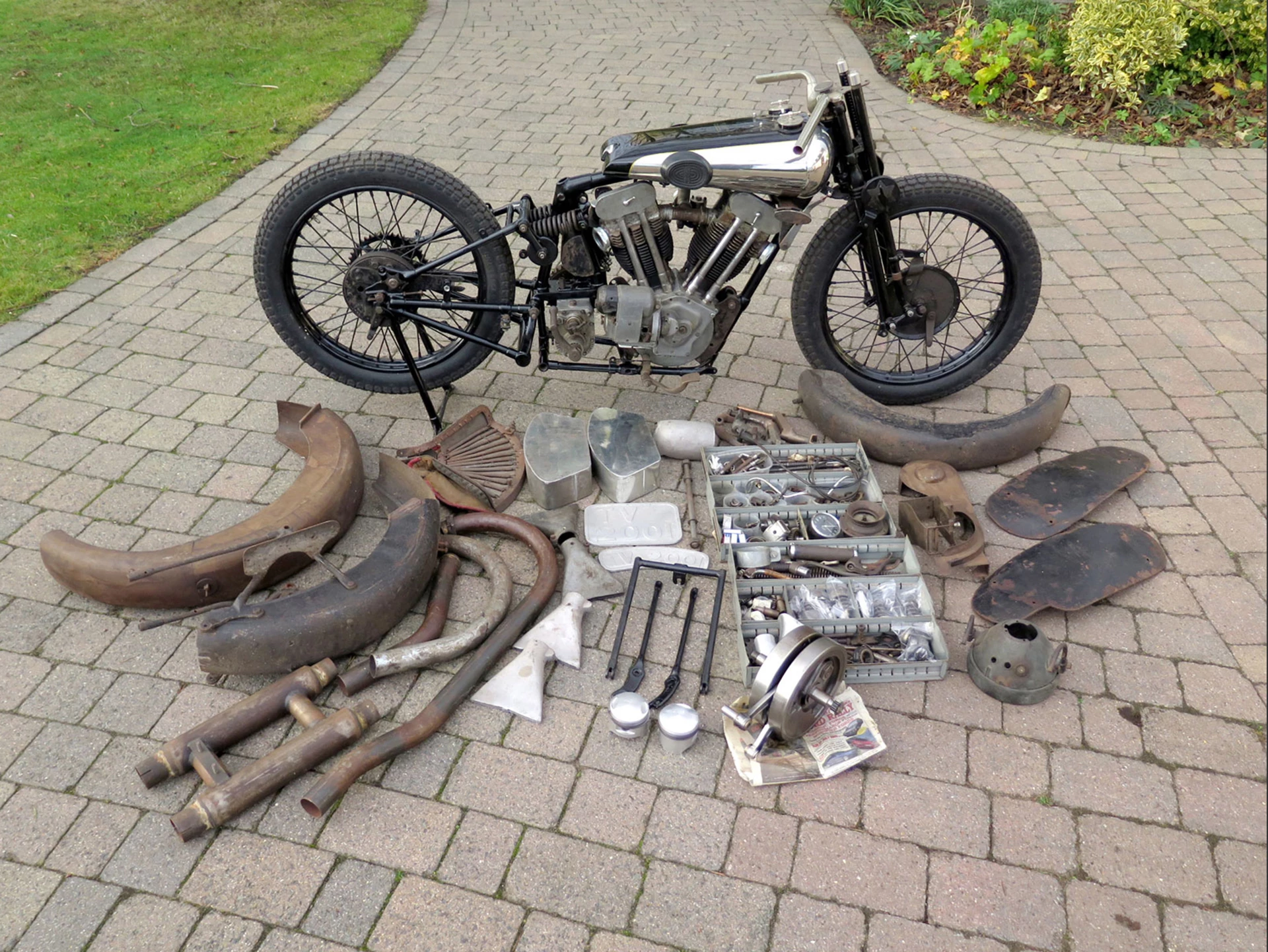 The most expensive Brough Superior ever to sell at auction: $549,349 | 1930 Brough Superior SS100 | H & H Auctions | 2 March 2019