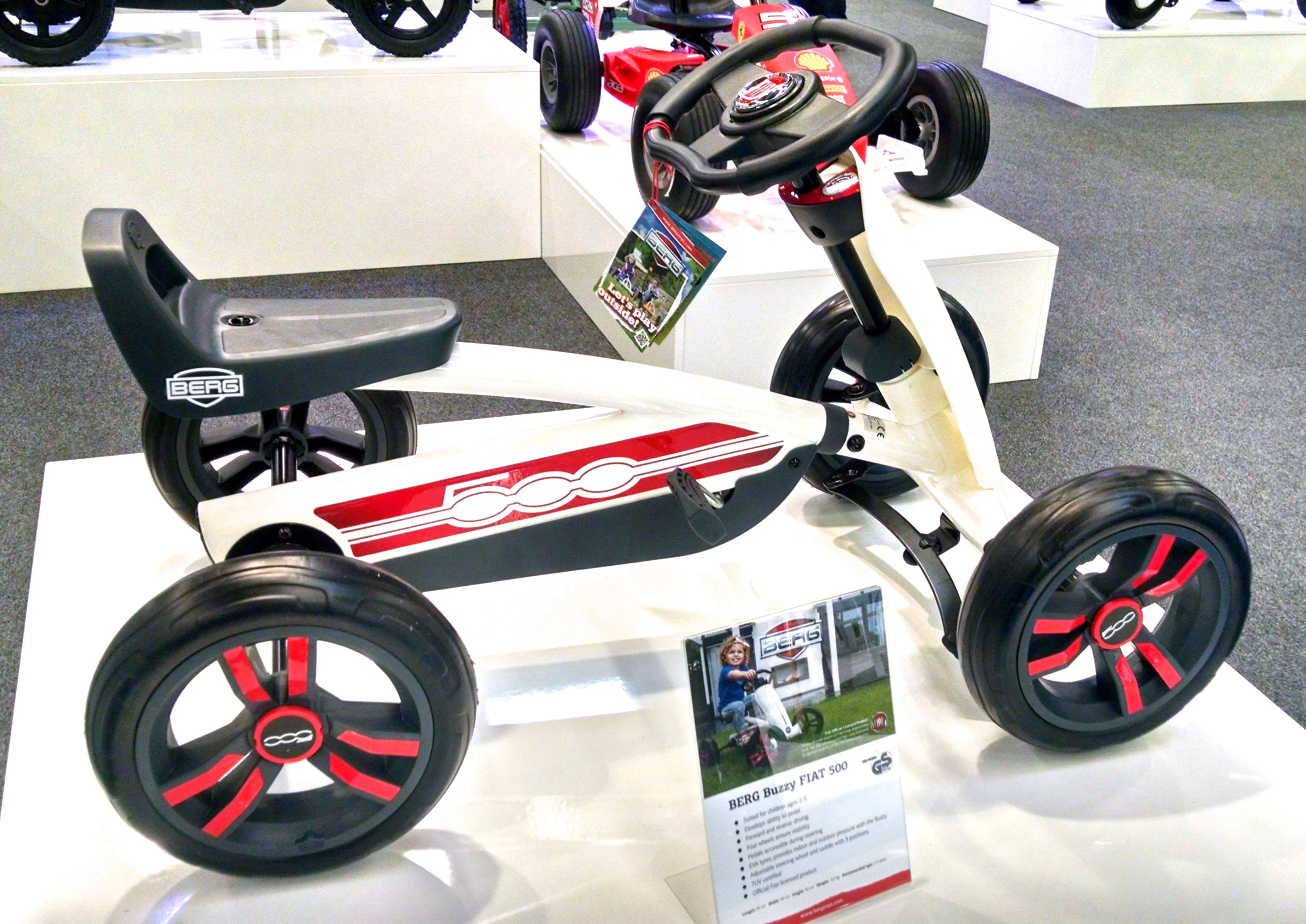 The BERG Buzzy Fiat 500 edition (Photo: C.C. Weiss/Gizmag)