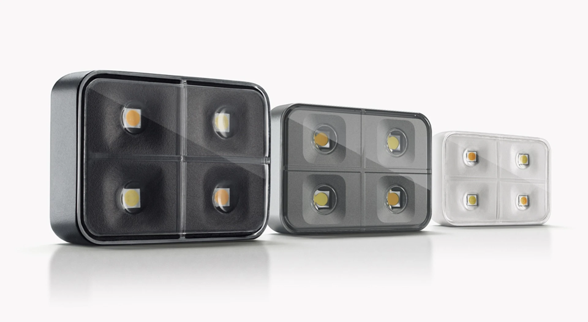 The iblazr 2 wireless LED flash for iOS and Android will come in black, white and gray