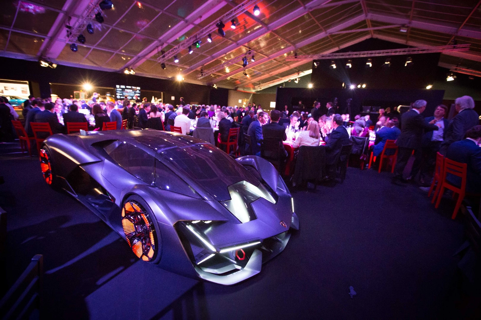 One of the finalists of the Most Beautiful Concept Car of 2017, the Lamborghini Terzo Mellennio Concept