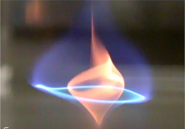 Researchers have discovered a new type of fire tornado they call a "blue whirl", which burns cleaner and more efficiently than its yellow counterparts