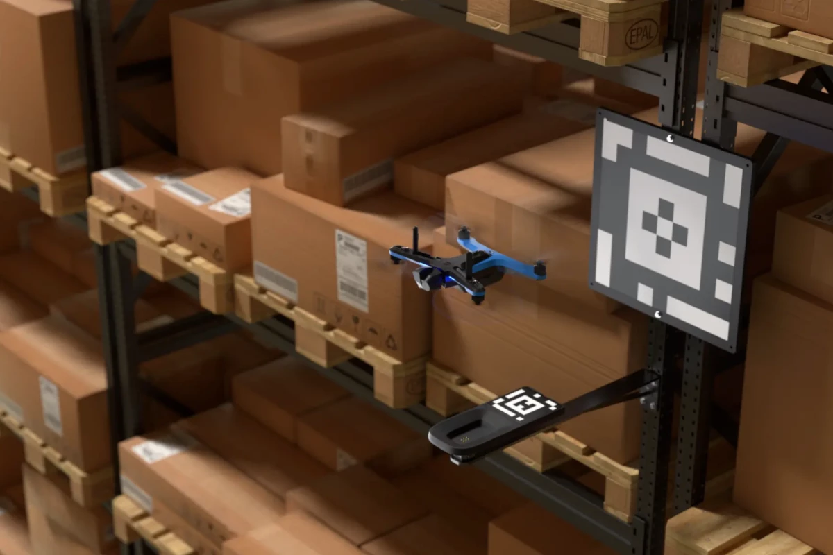 The Skydio Dock Lite can be mounted to vertical surfaces