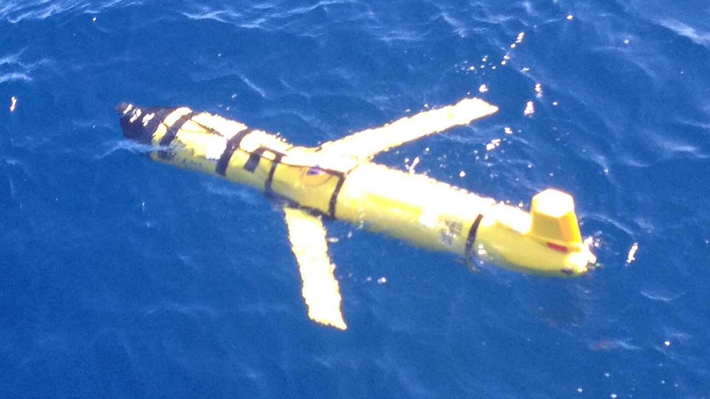 The MIT researchers tested the system using an autonomous underwater glider (Photo: MIT)