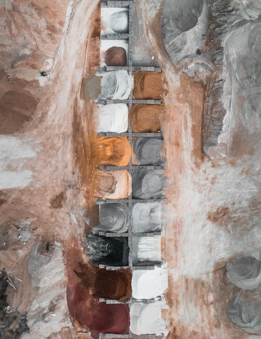The Quarry Series: Open pit mining is the way most raw materials for construction are gathered from the ground