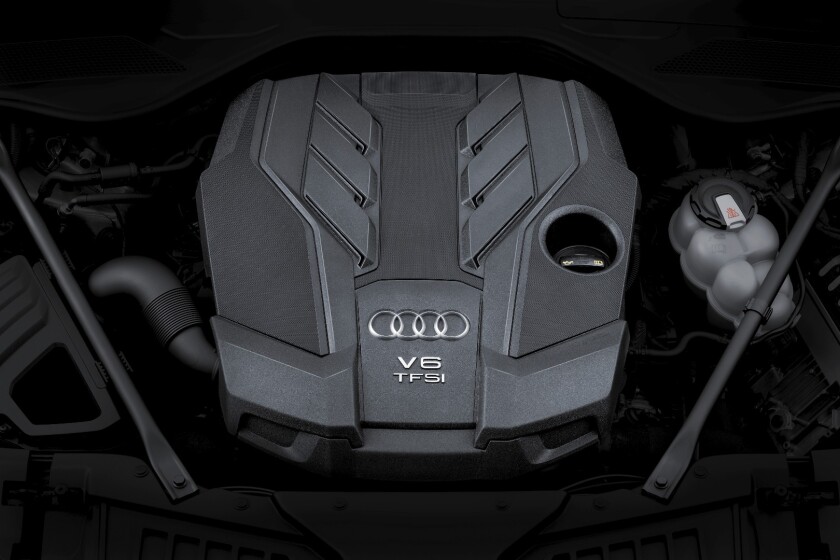 The first engine options for Germany will be a TDI V6 (diesel) and TFSI V6 (gas)