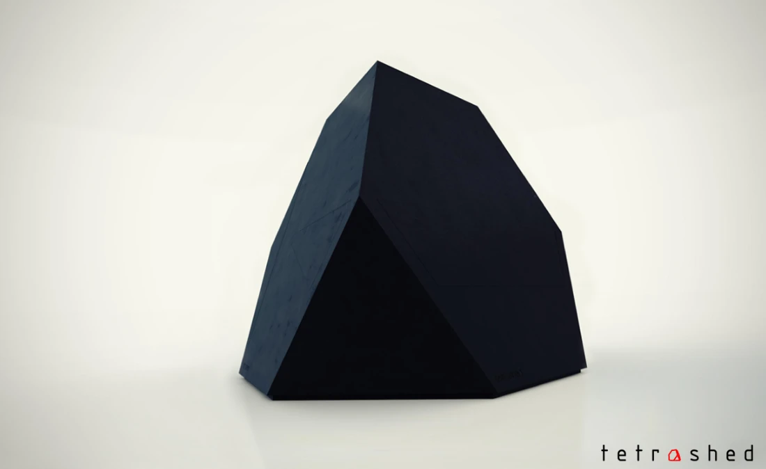 A single closed Tetra-Shed module (Photo: Tetra-Shed)