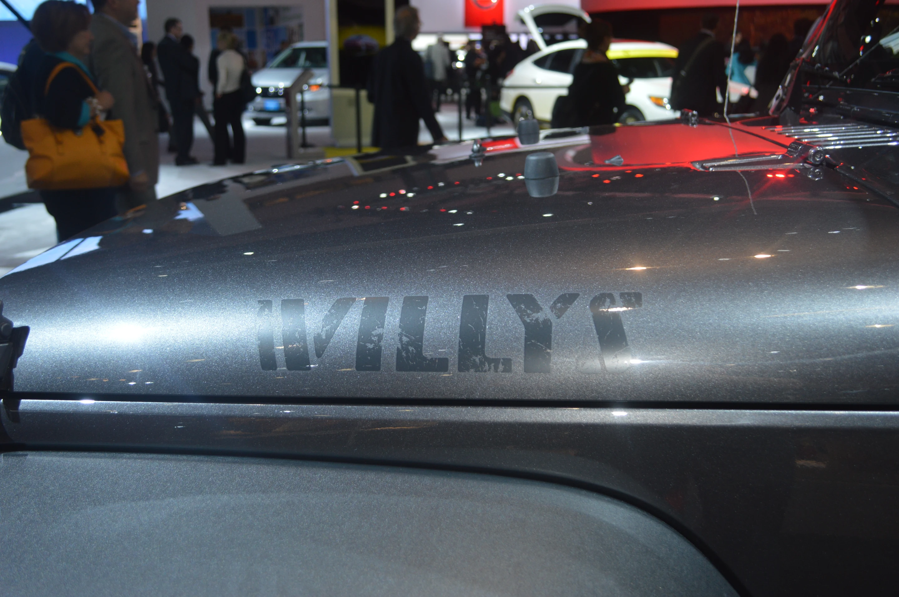 Decals finish the Willys Wheeler Edition's look
