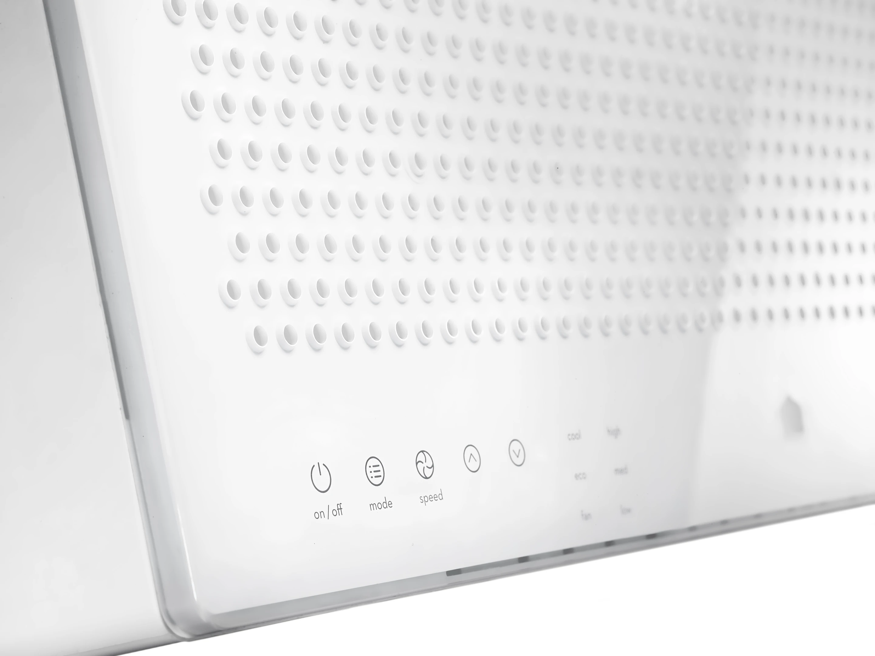 Detail of the Aros air conditioner