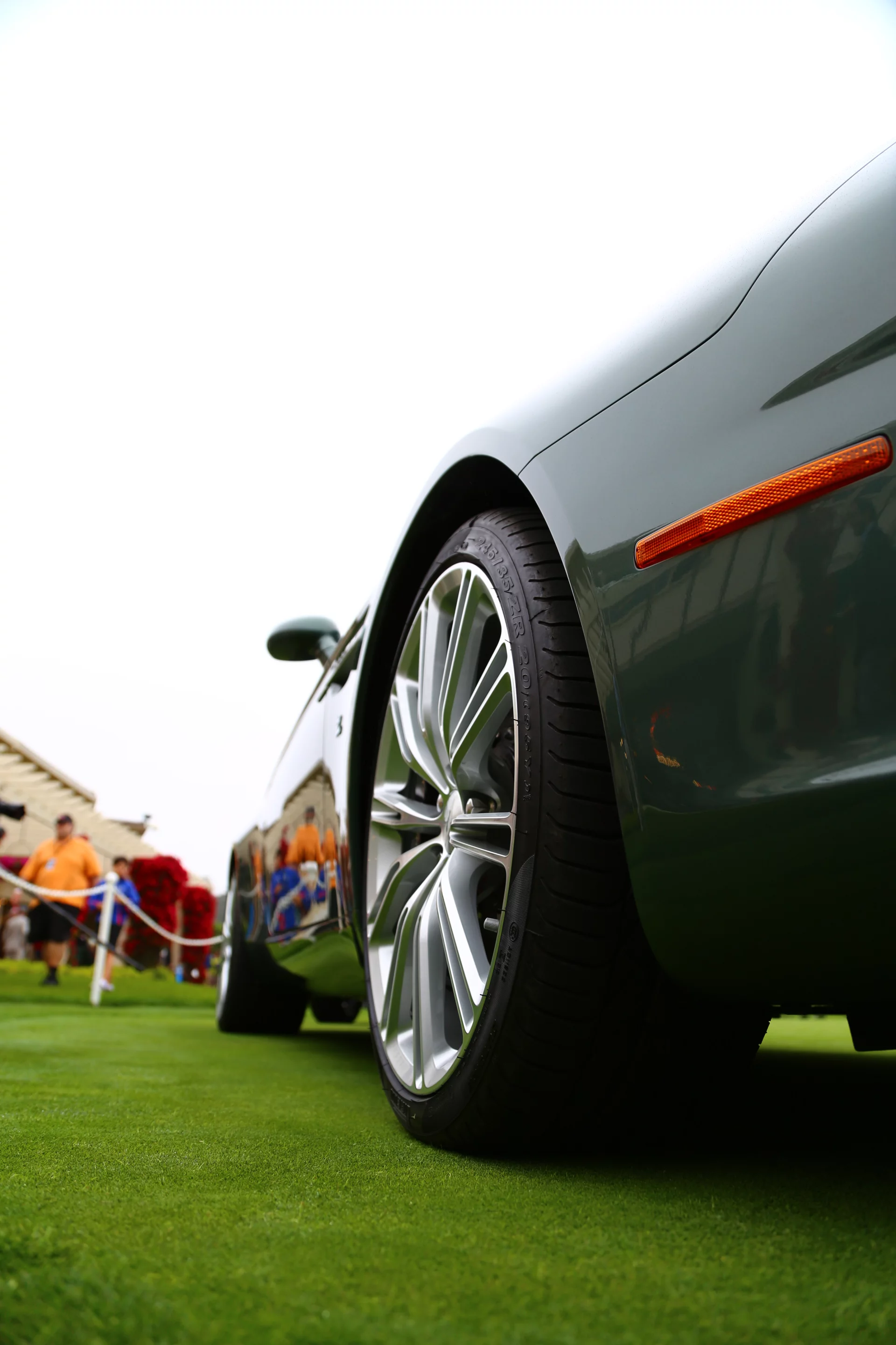 The DB9 Zagato Centennial is a reworked DB9 with highly exclusive commemorative design traits (Photo: Angus MacKenzie/Gizmag.com)