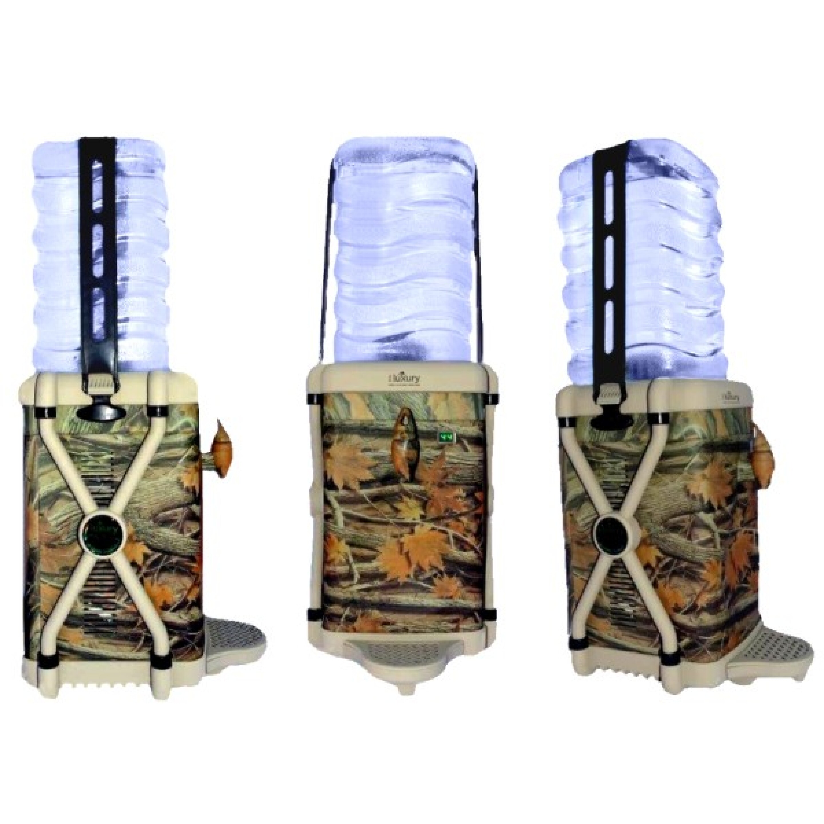 Outdoor water cooler and filter brings a Little Luxury to camping