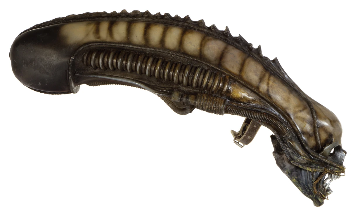 An original screen-used hero Alien Creature head from Alien sold for $102,000