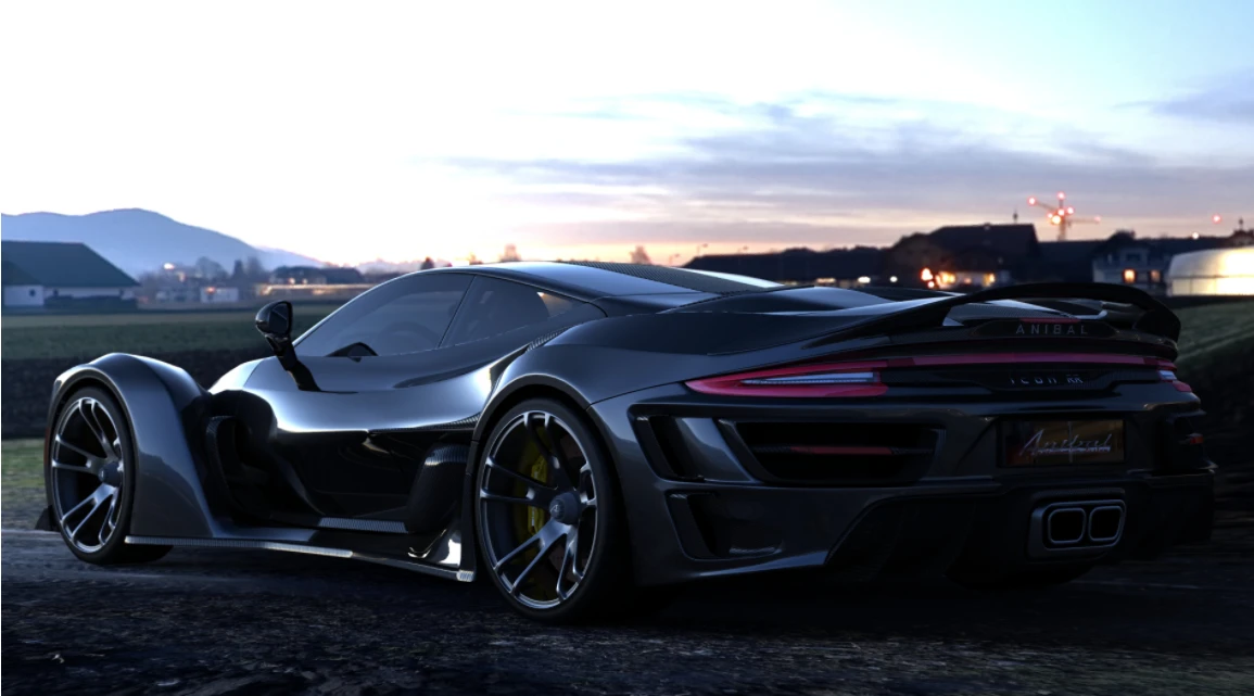 The lights on the Icon are pure Porsche