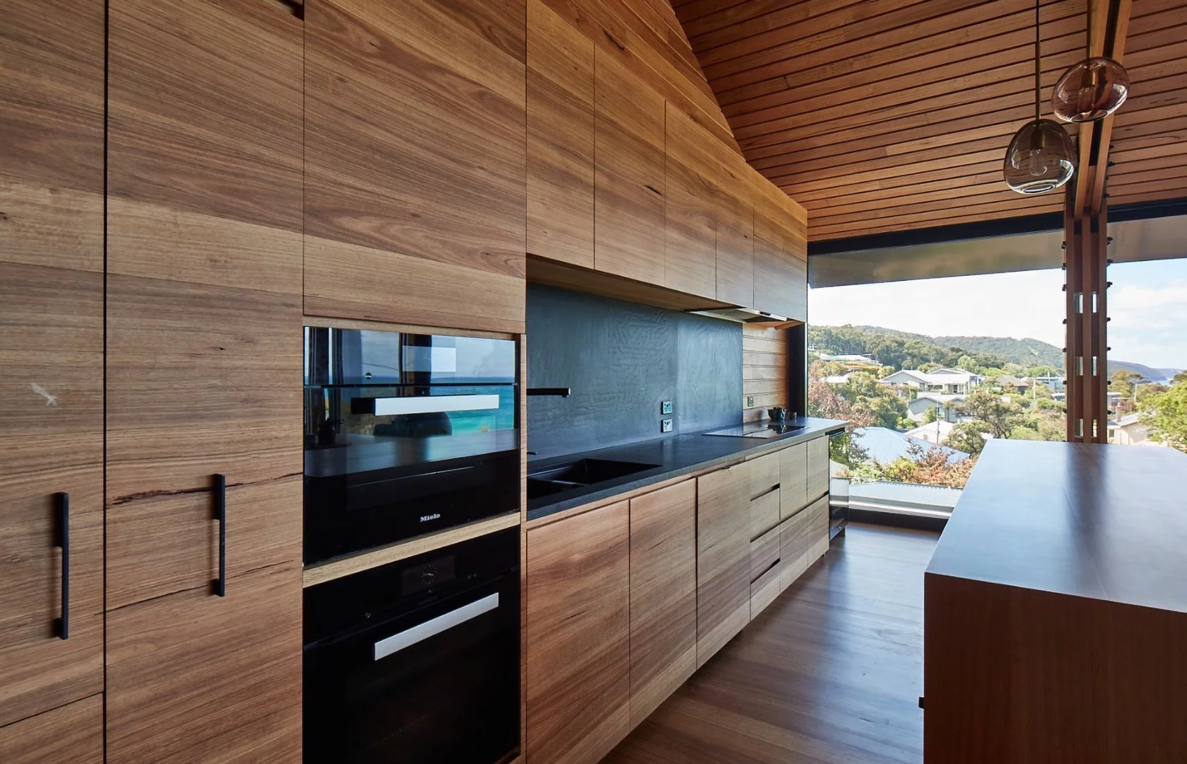 View towards Dorman House's new kitchen area