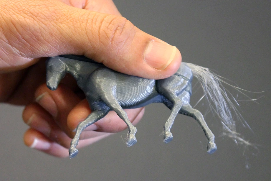 Random placing of the filaments results in a more natural-looking finished product, while more precise placement can be used to make things such as toothbrush bristles
