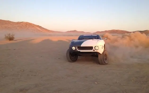 Part Dukes of Hazard, part Dakar Rally