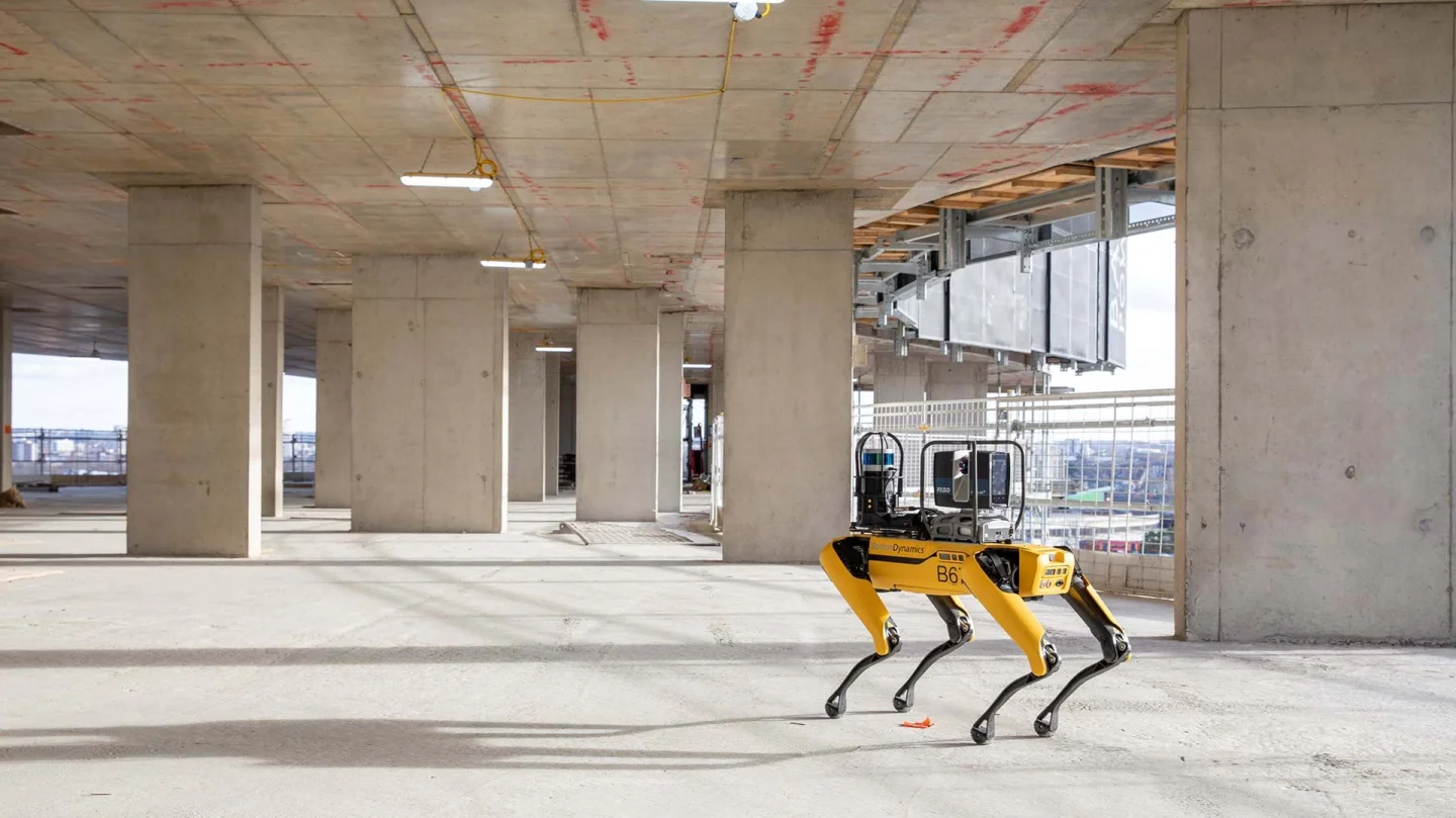 Dog Point Engineering Spot the robot dog adopts role as construction site inspector