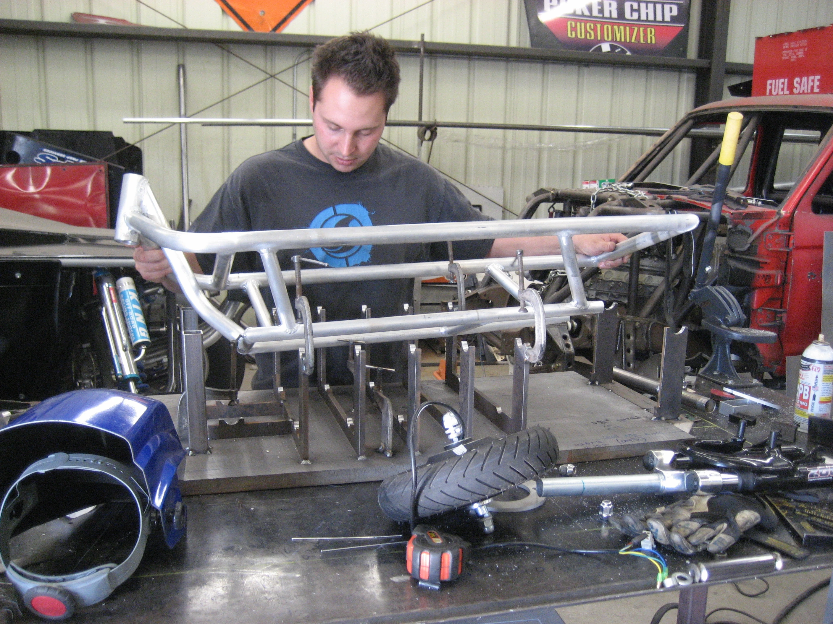 The prototype was built with the help of Killer Off Road in Simi Valley