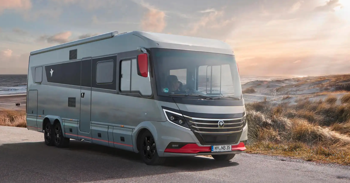 Floating Rv Mercedes Gorgeous six-wheel RV raises Mercedes Sprinter camping to yacht grade