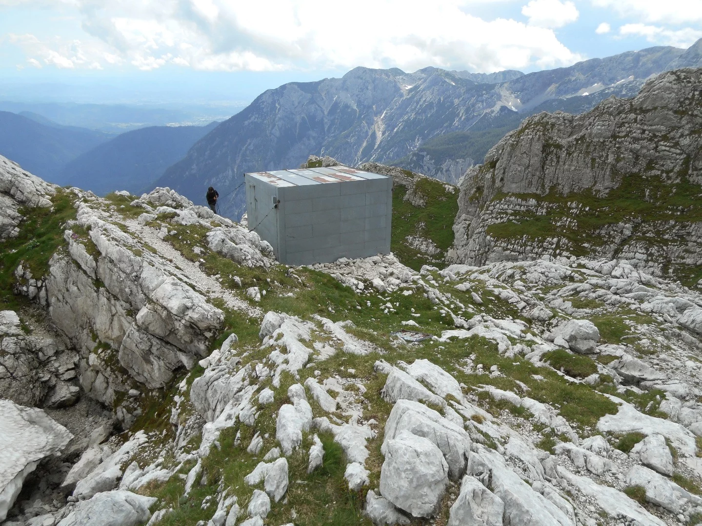 The old shelter was big, clunky and ugly