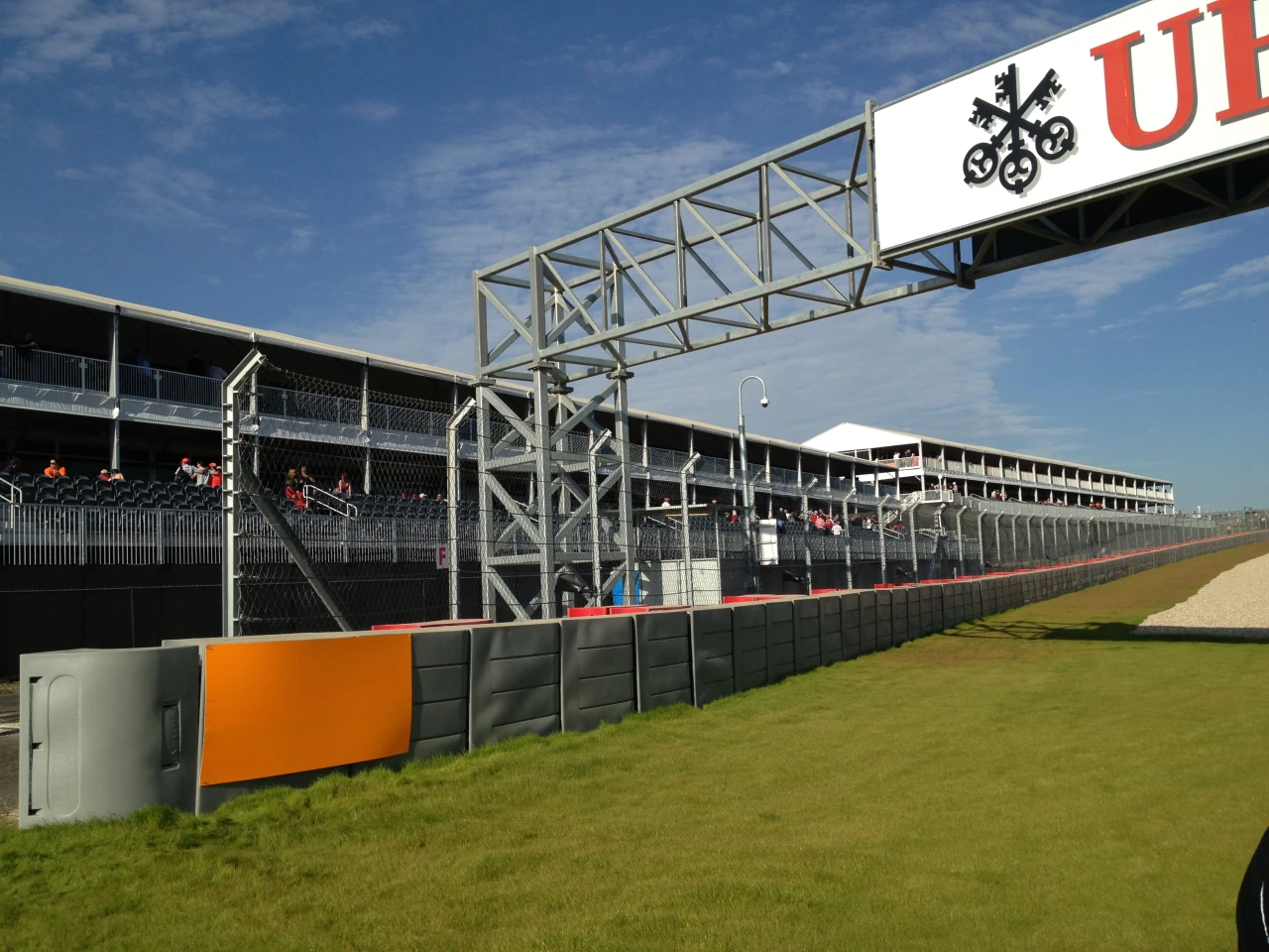 This is our humble flagging station at turn 19B at the Circuit of the Americas (Photo: Francis Govers III)