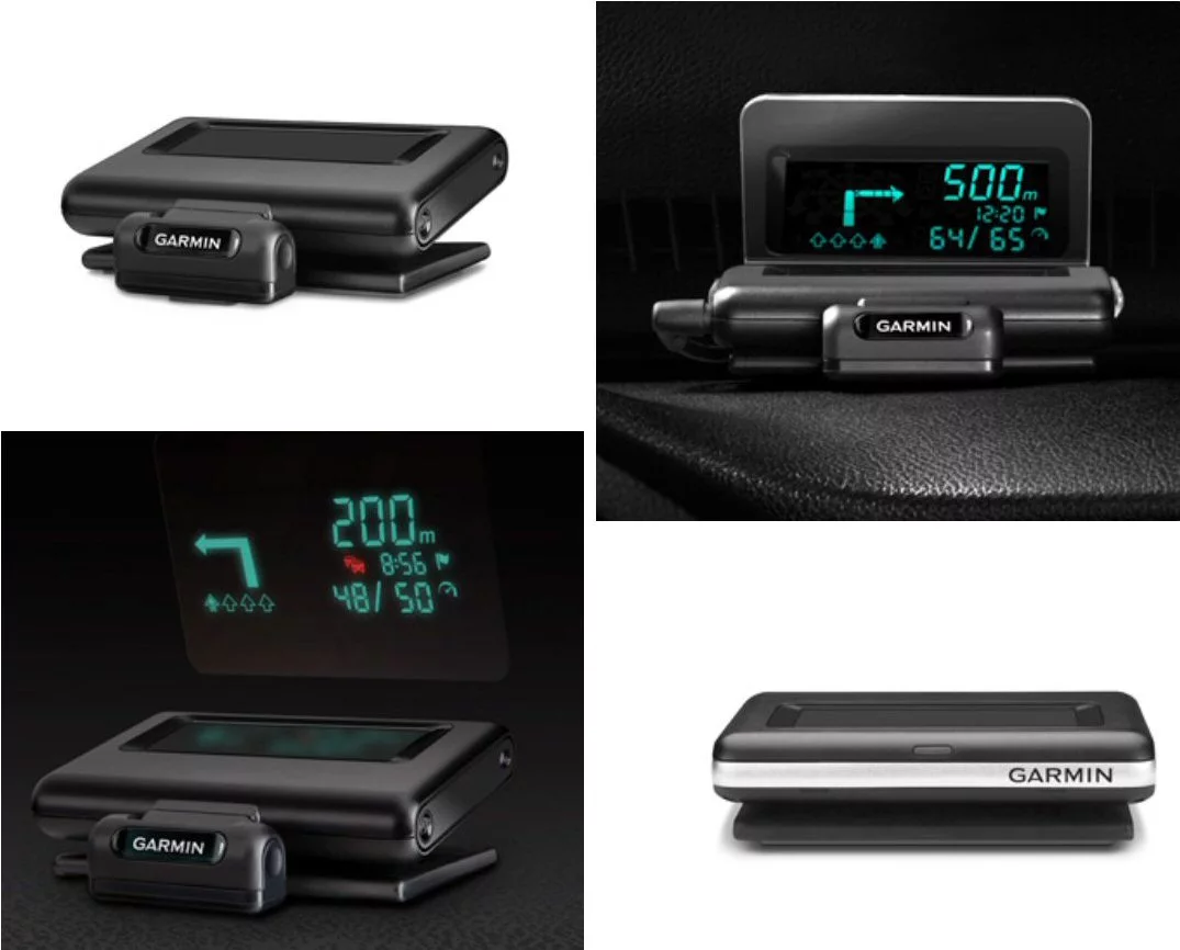 Garmin's first portable Head-up Display for smartphone navigation apps