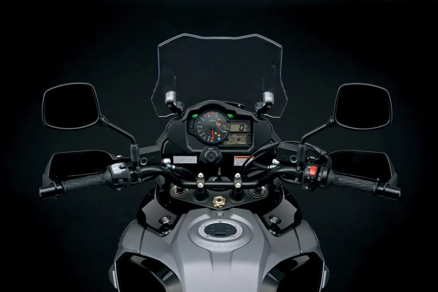 The rider's view of the 2017 Suzuki V-Strom 1000 XT