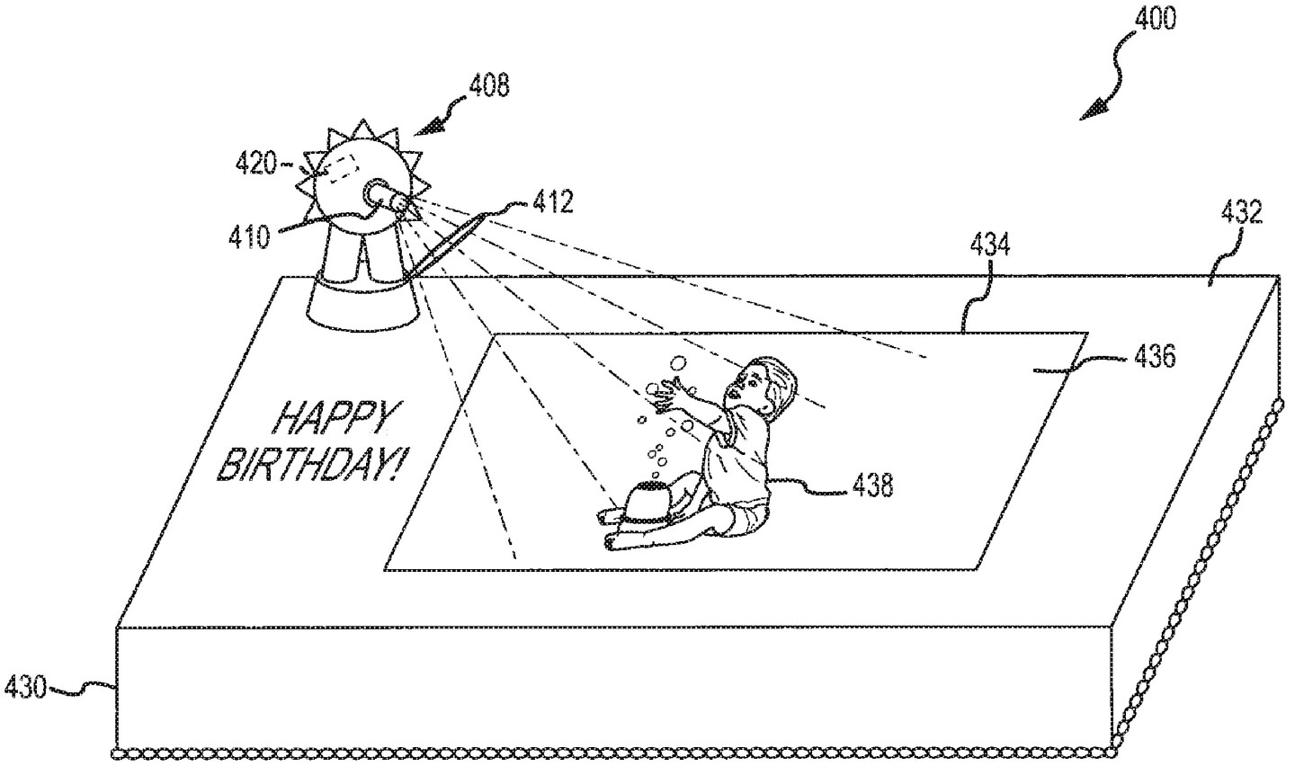 Disney patents augmented reality cakes