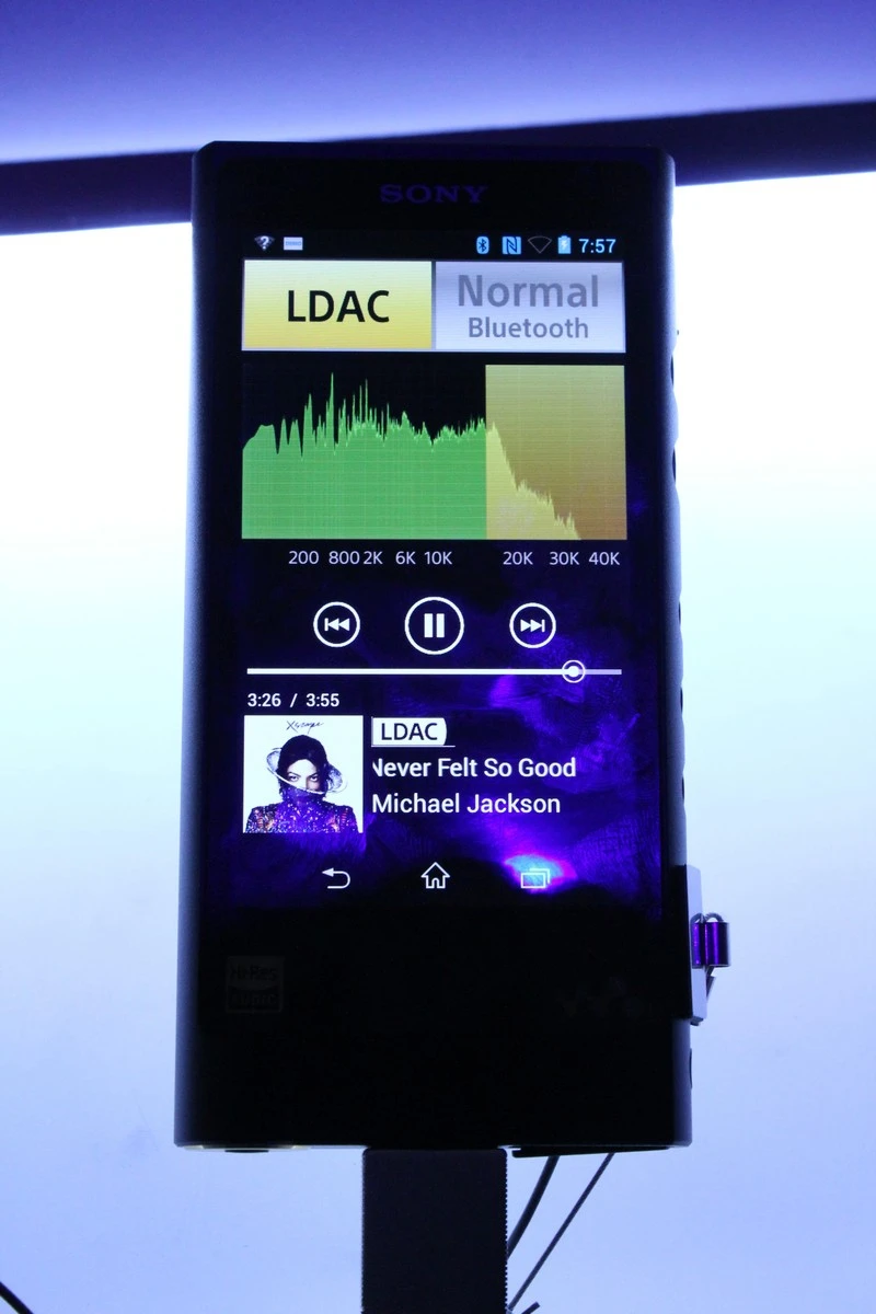The Walkman NW-ZX2 delivers master quality audio