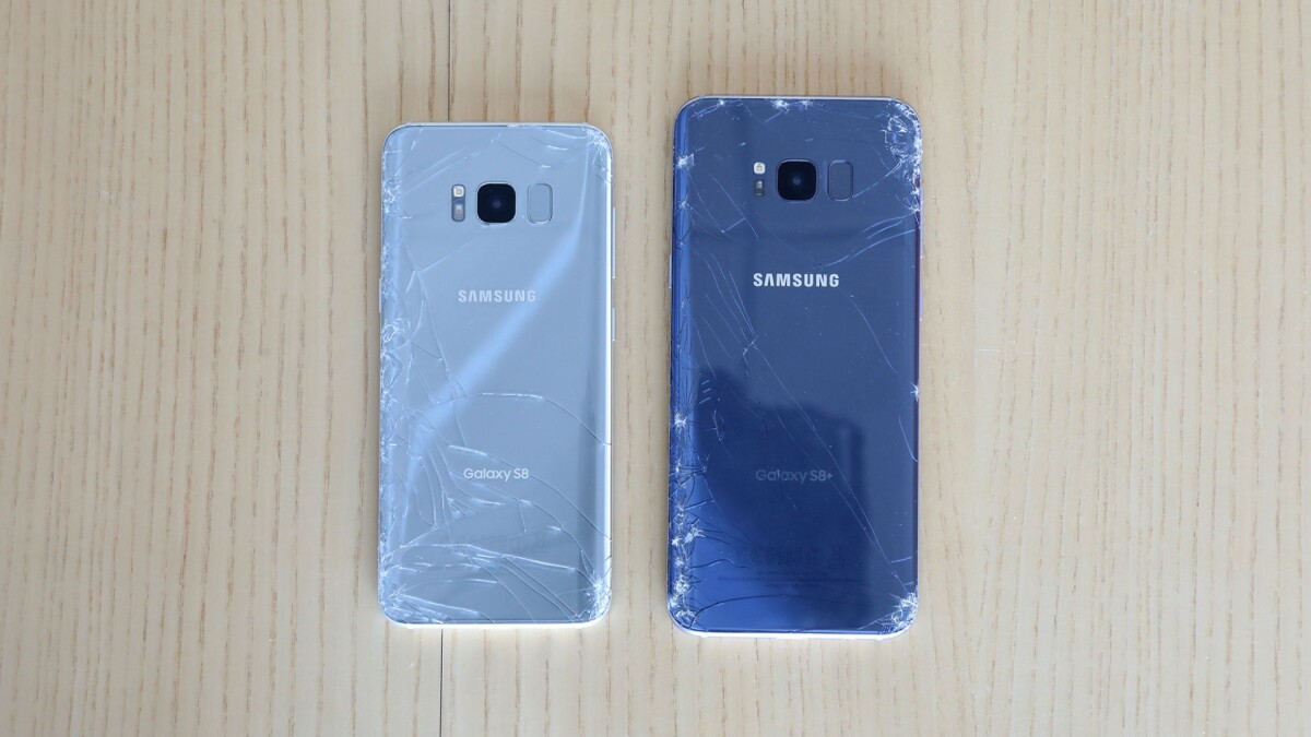 Glass backs mean greater vulnerability during back-down drops