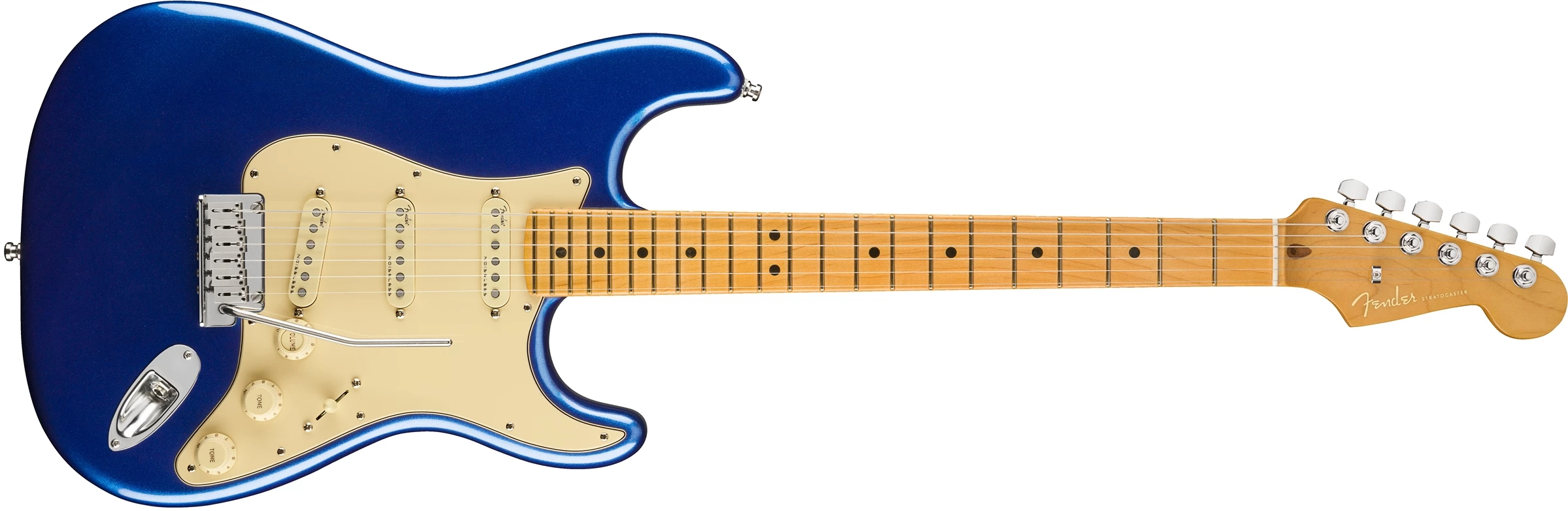 The American Ultra Series Stratocaster is available as a three single-coil pickup model or a humbucker/single/single model