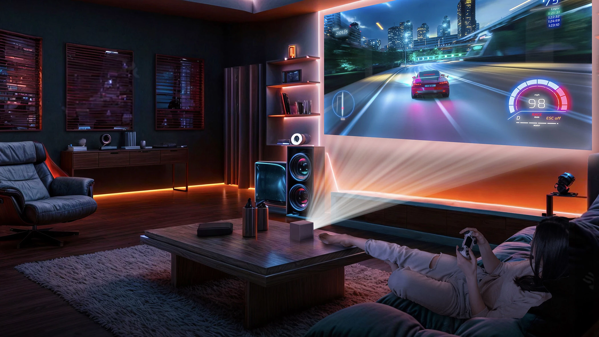 "The new DLP controller is 90% smaller than the previous generation, enabling compact design for consumer applications, such as lifestyle projectors, gaming projectors and augmented reality glasses"