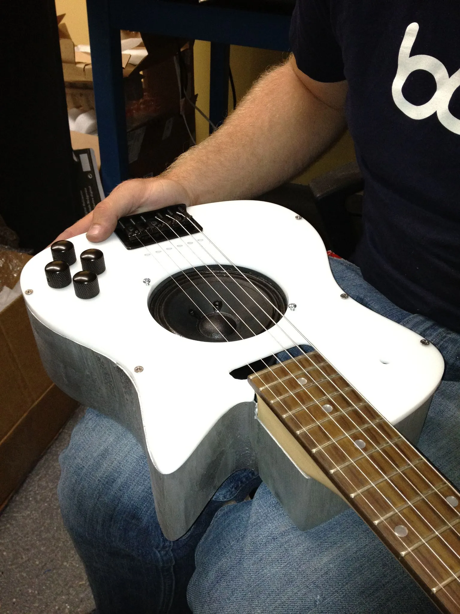 The Tuxedo Edition assembled and ready to rock